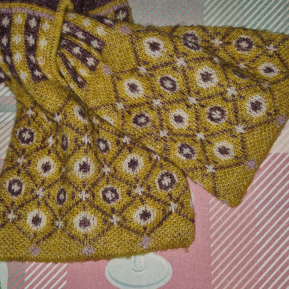 06s 안나수이 플로랄 캔디 울 머플러 상품이미지8