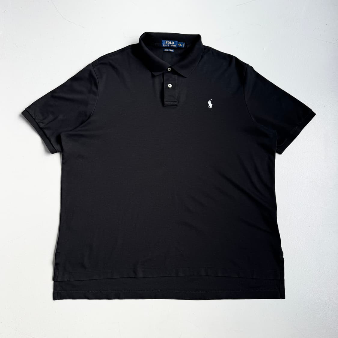 폴로 XXL 신형 포니 PK 카라 반팔 티셔츠 블랙 상품이미지2