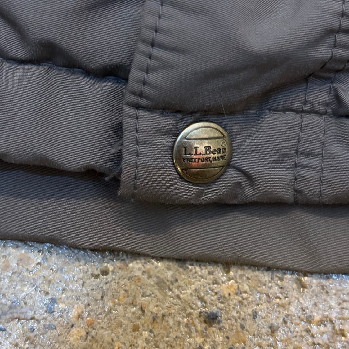 90s Made in USA 미국 빈티지 엘엘빈 후드 야상자켓 바람막이  상품이미지8