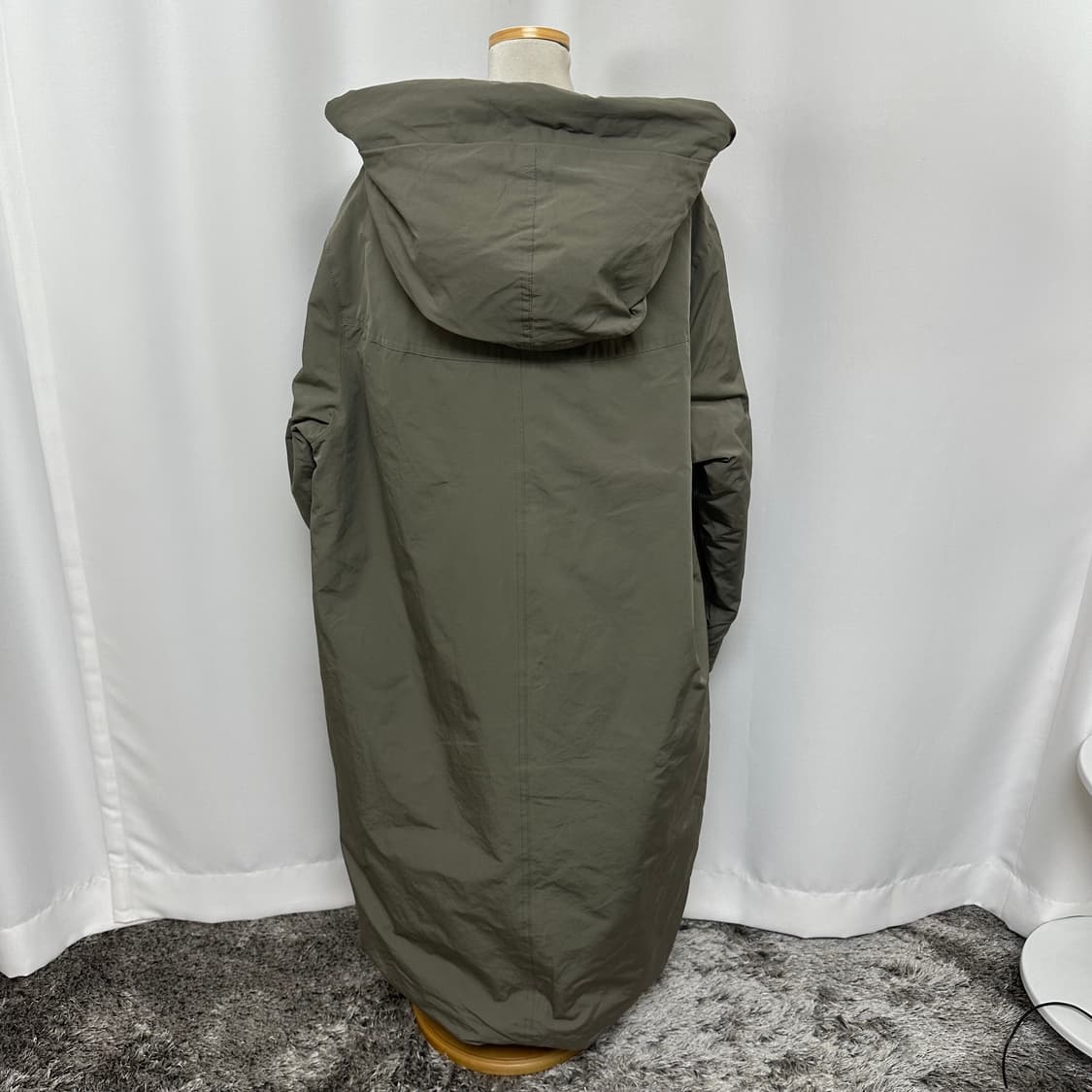   스튜디오톰보이 여자 후드 롱점퍼 패딩 오리털 빅사이즈 FREE  상품이미지5