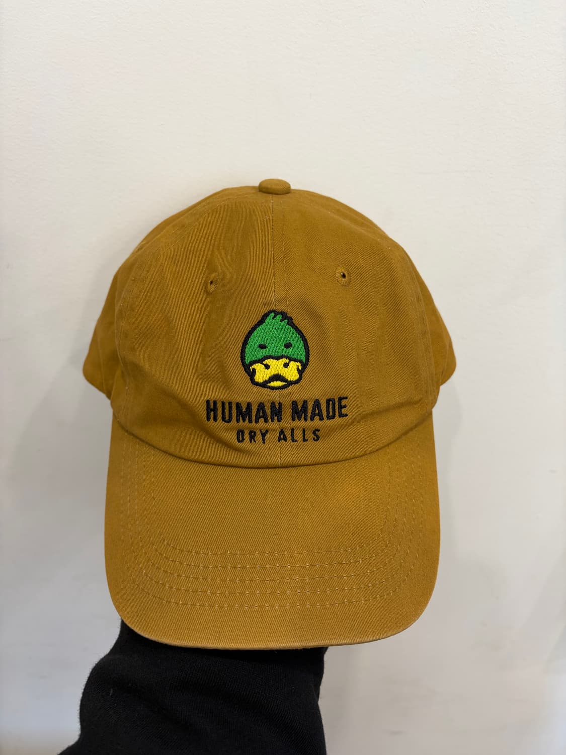 휴먼메이드 오리 볼캡 머스타드색 상품이미지1