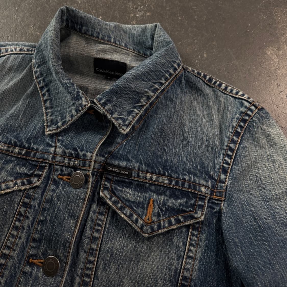 100 켈빈클라인 데님자켓 상품이미지2
