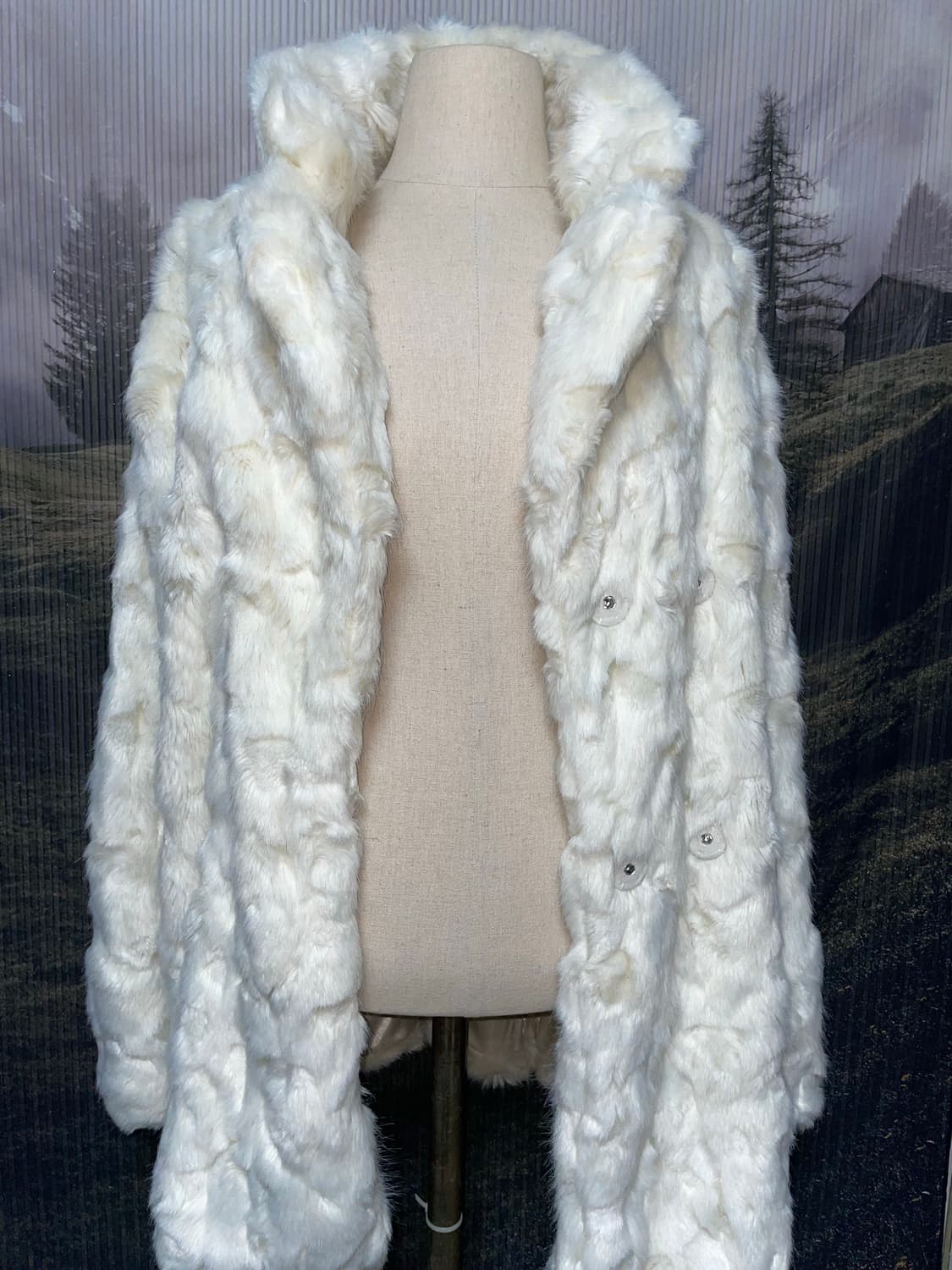 래빗퍼 더블 버튼 자켓 코트 상품이미지1