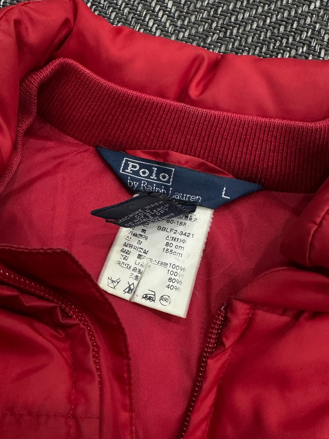 폴로 다운 패딩 상품이미지7