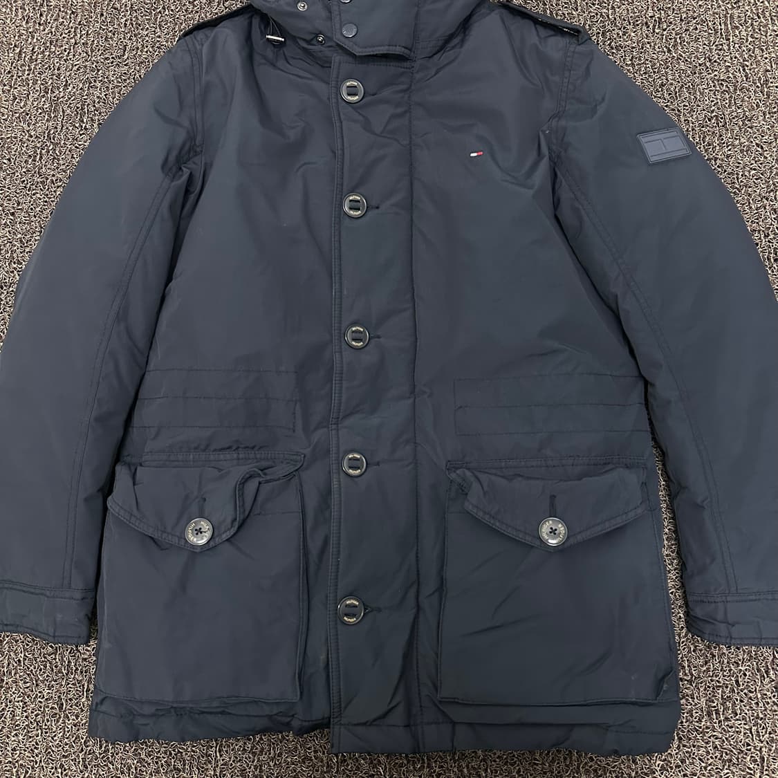 타미힐피거 덕다운 야상 패딩 S 상품이미지3