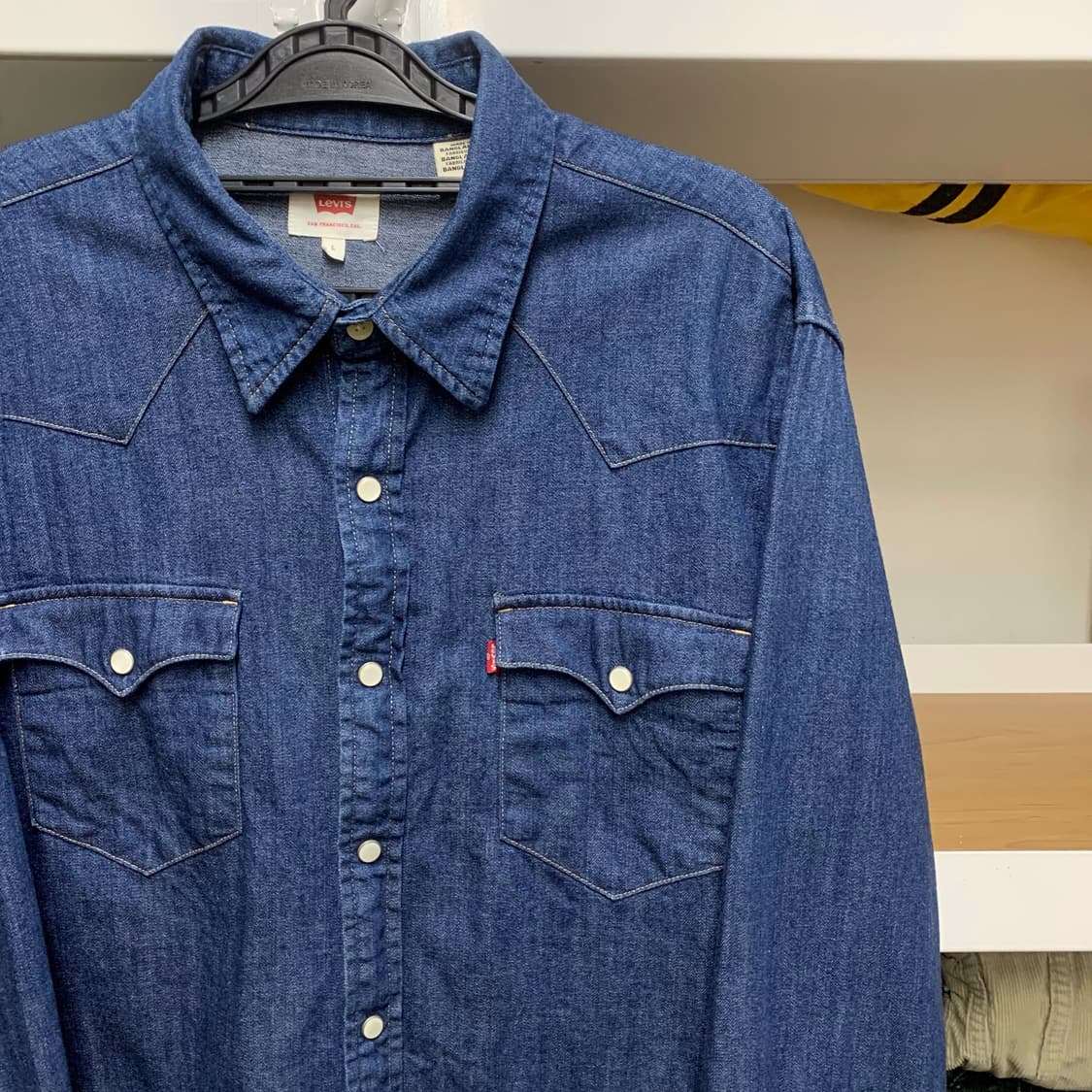 [L] 리바이스 웨스턴 데님셔츠 상품이미지1