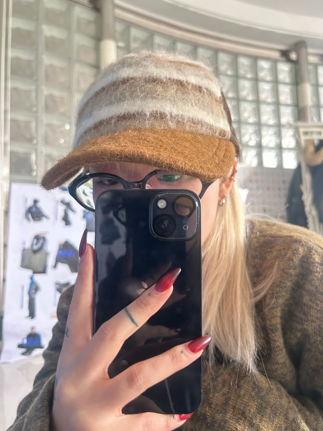 KNIT MESH CAP 니트 메쉬 캡 상품이미지1