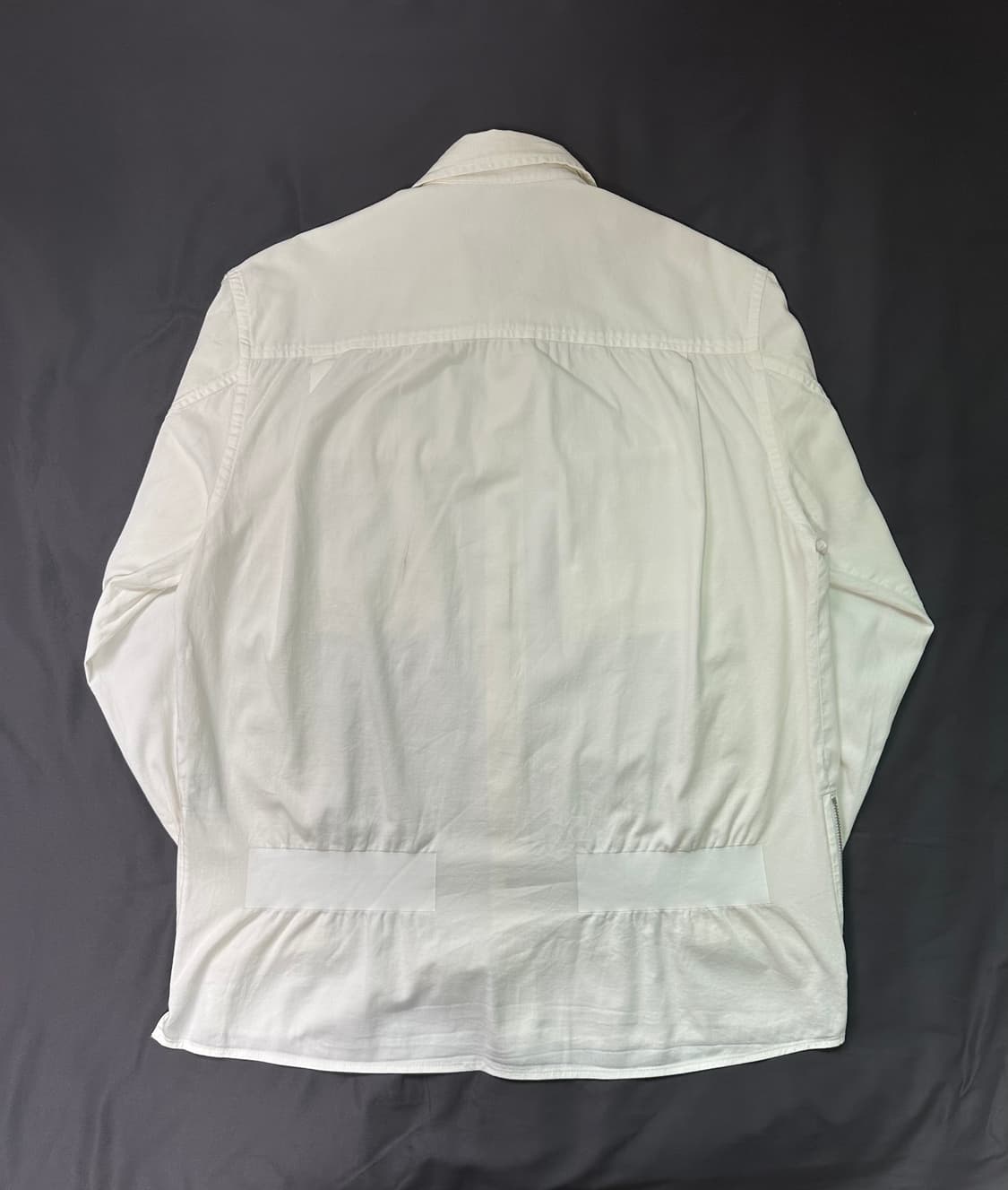 시스템옴므 패치워크 지퍼 셔츠 자켓 M 상품이미지3