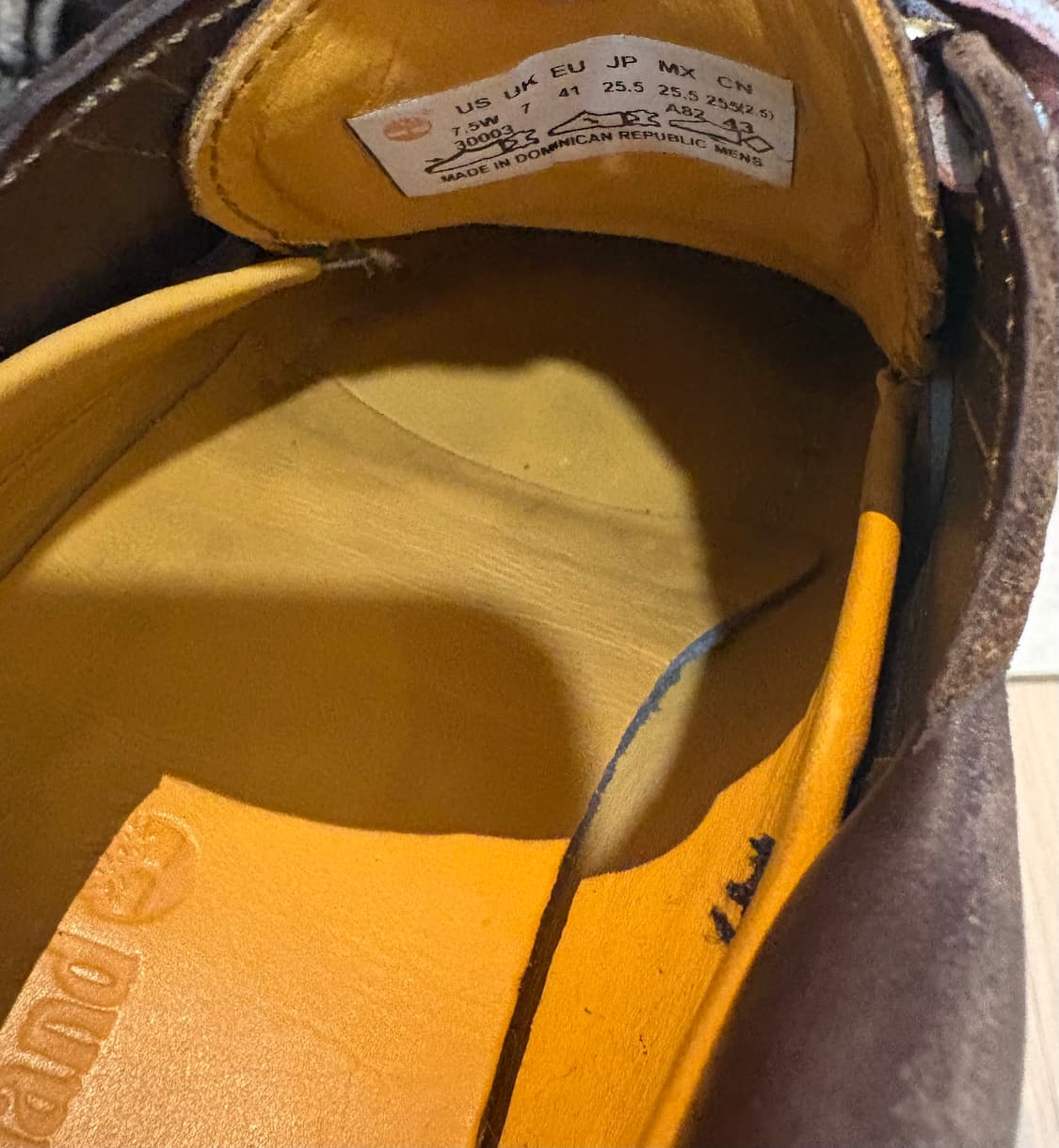 팀버랜드 클래식 3 아이 보트 슈즈 브라운 - 와이드 상품이미지4