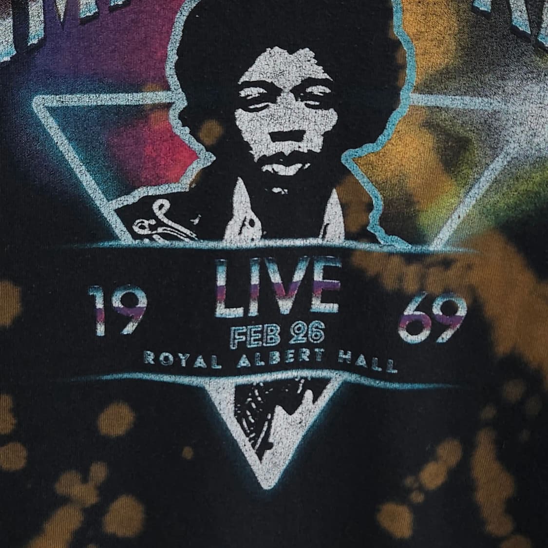 100)Jimi Hendrix 지미 헨드릭스 타이다이 그래픽 반팔 상품이미지4