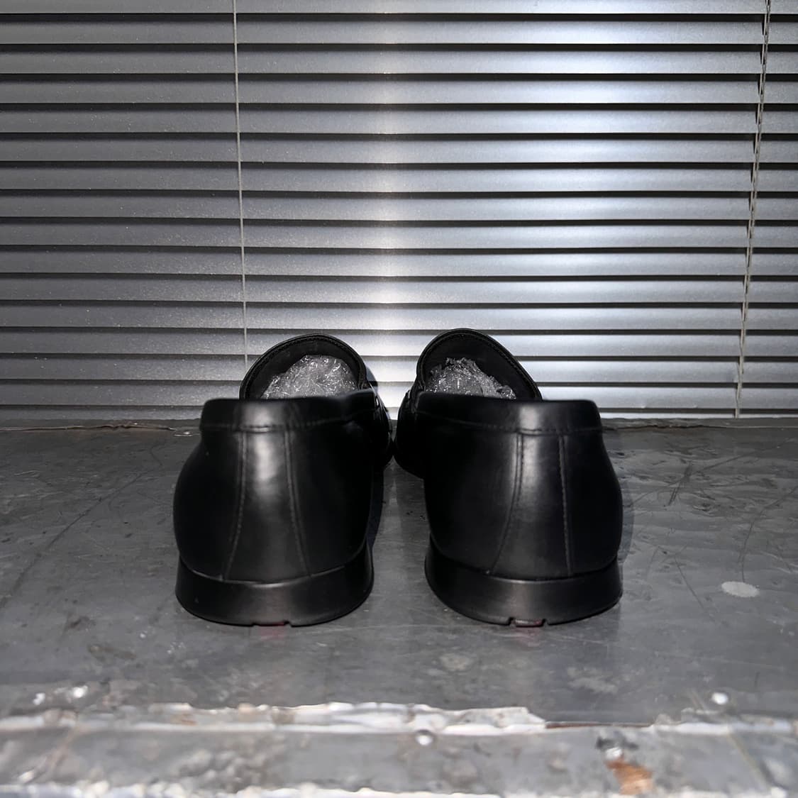 00s 빈티지 블랙 프라다 스포츠 로고 로퍼 상품이미지6