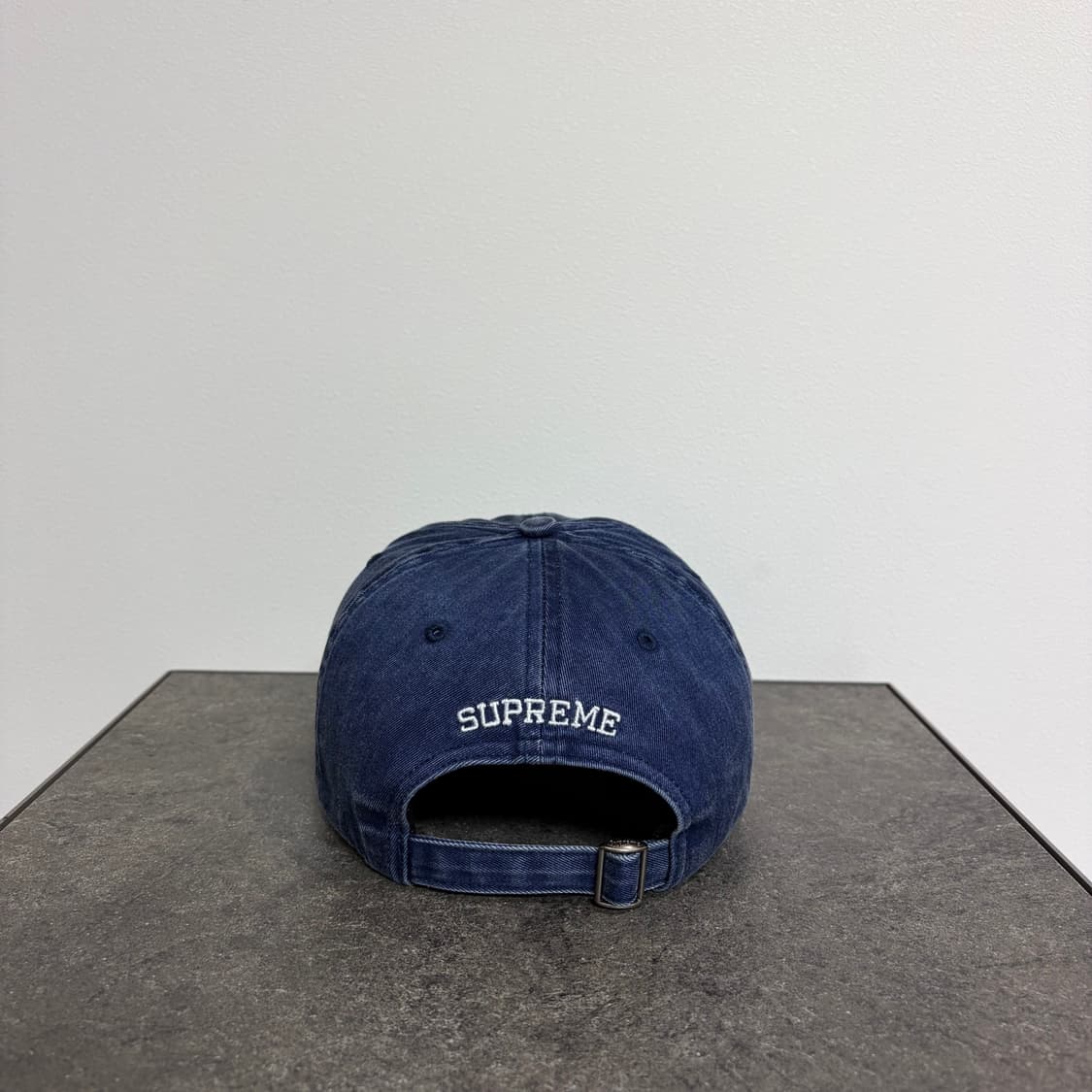 (OS) 슈프림 S로고 볼캡 모자 23FW 피그먼트 네이비 상품이미지5