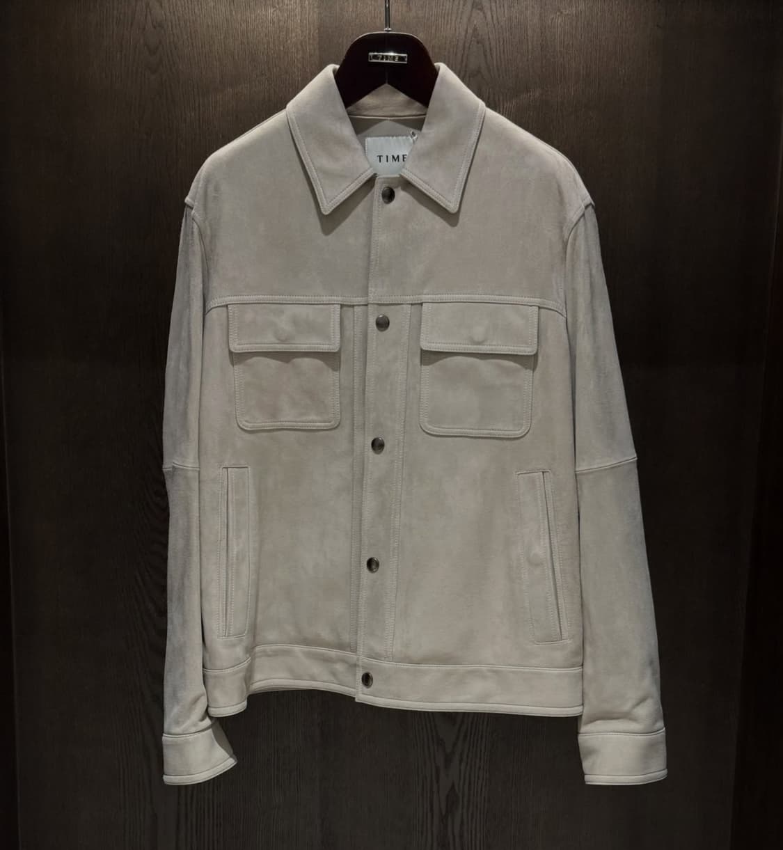 타임옴므 25SS 고트 스웨이드 트러커 자켓 상품이미지6