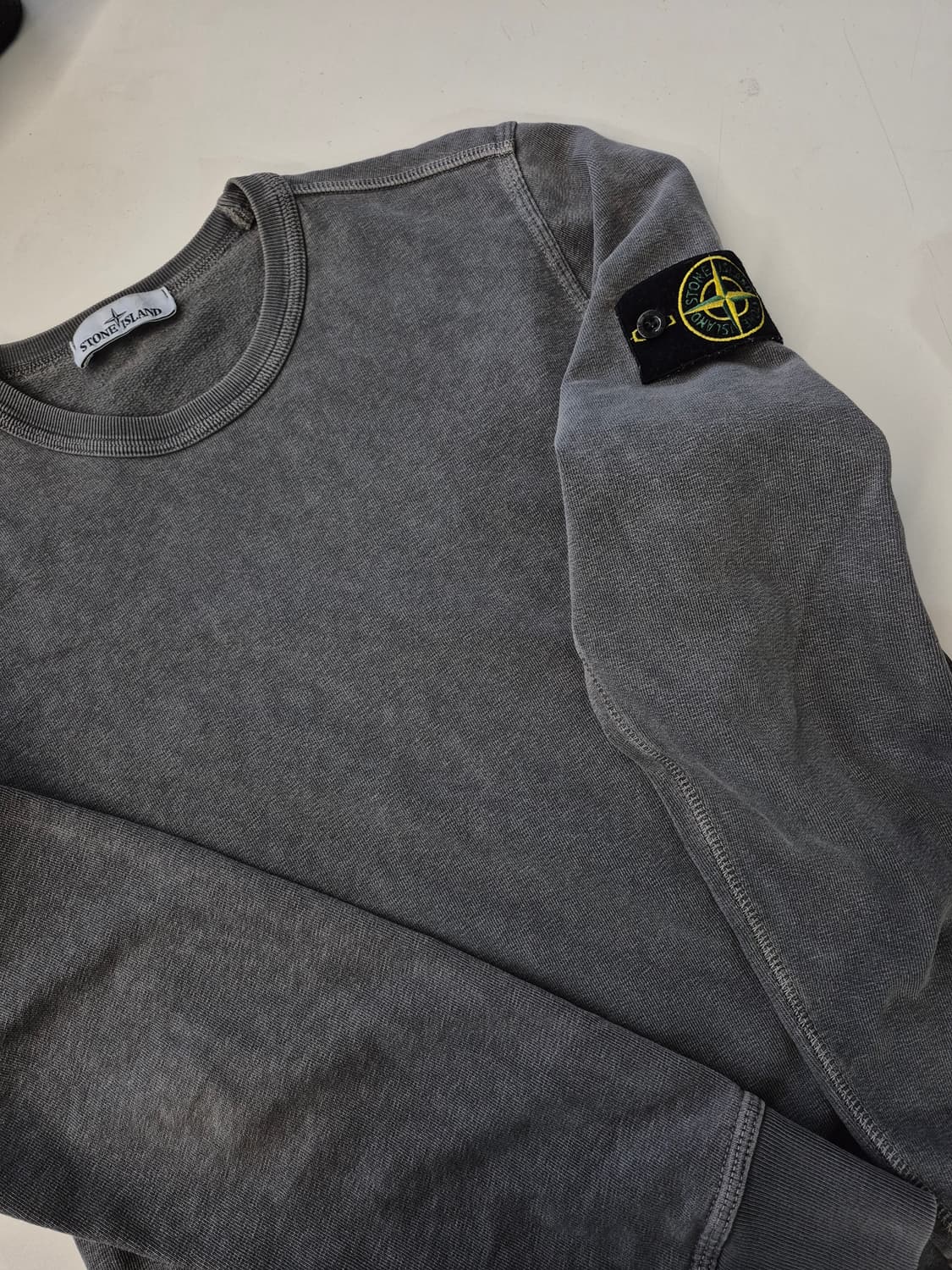 스톤아일랜드  백화점판)워싱 맨투맨 (83K2561 상품이미지3