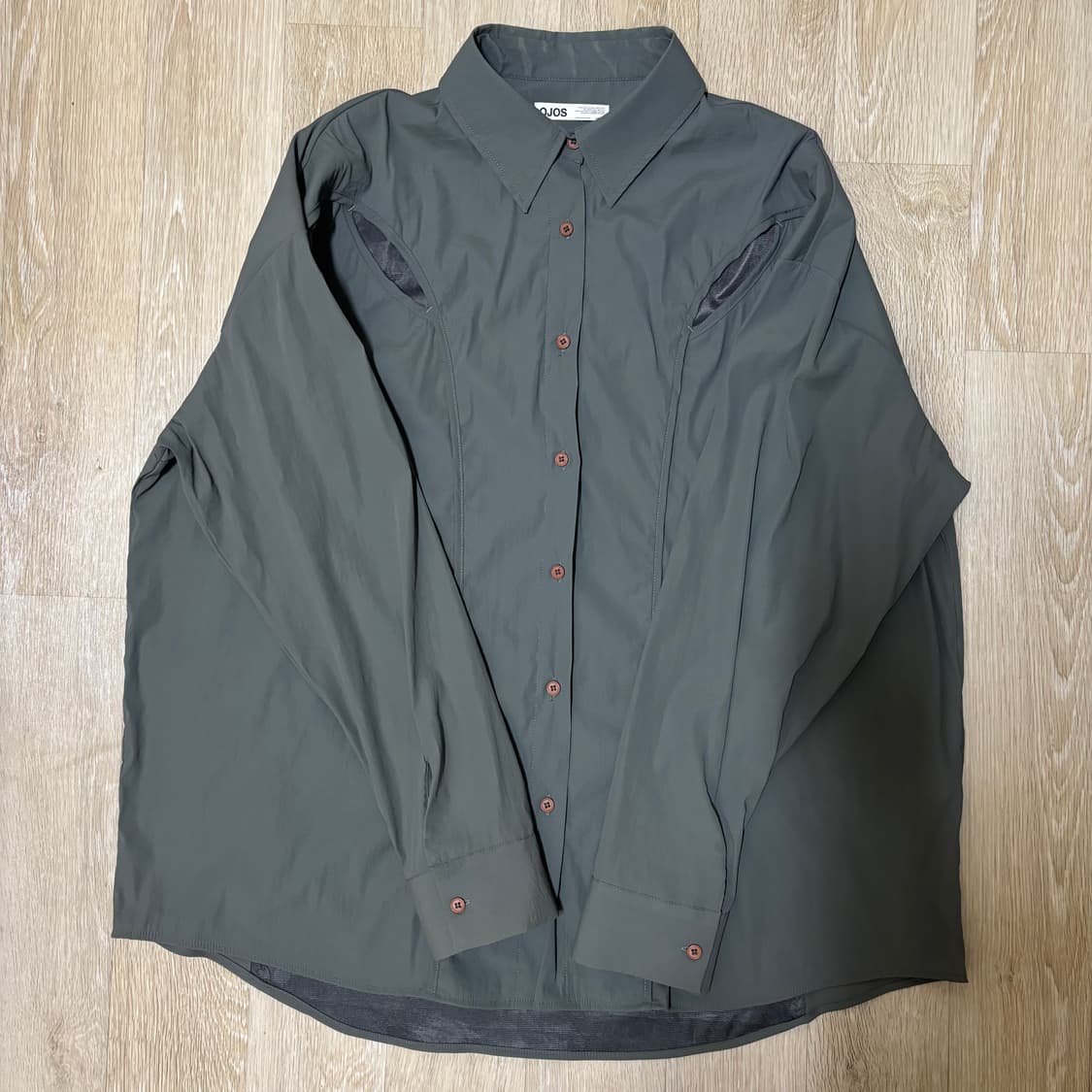 오호스 나일론 셔츠&넥타이 세트 상품이미지3