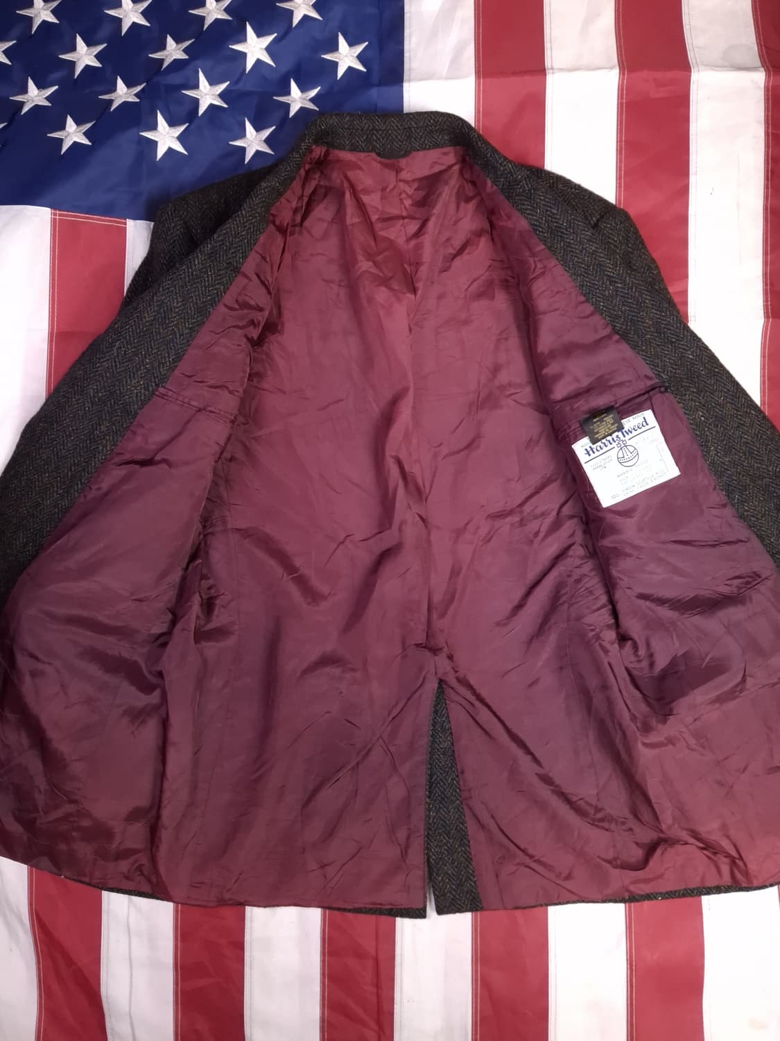 오리지날 캐나다제조 해리스트위드 2버튼 클래식 블레이져 상품이미지9