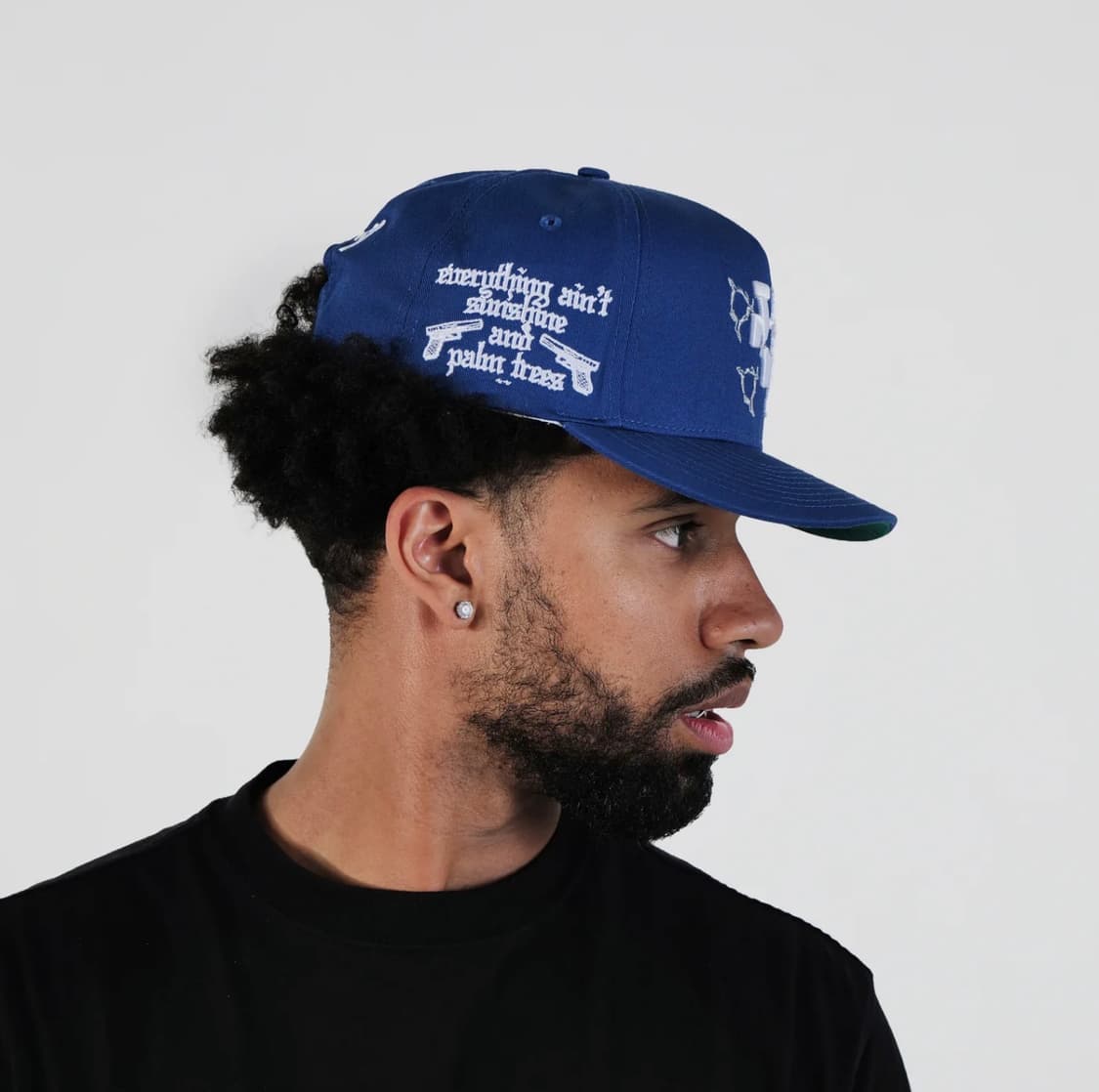 크리스브라운 스냅백 KTH-LA 킬 더 하이프 업사이드 다운 모자 상품이미지4