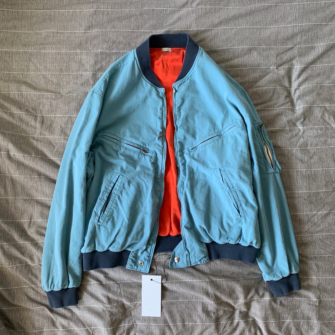 26ss Vintage Silk Cotton Test Pilot jkt 상품이미지2