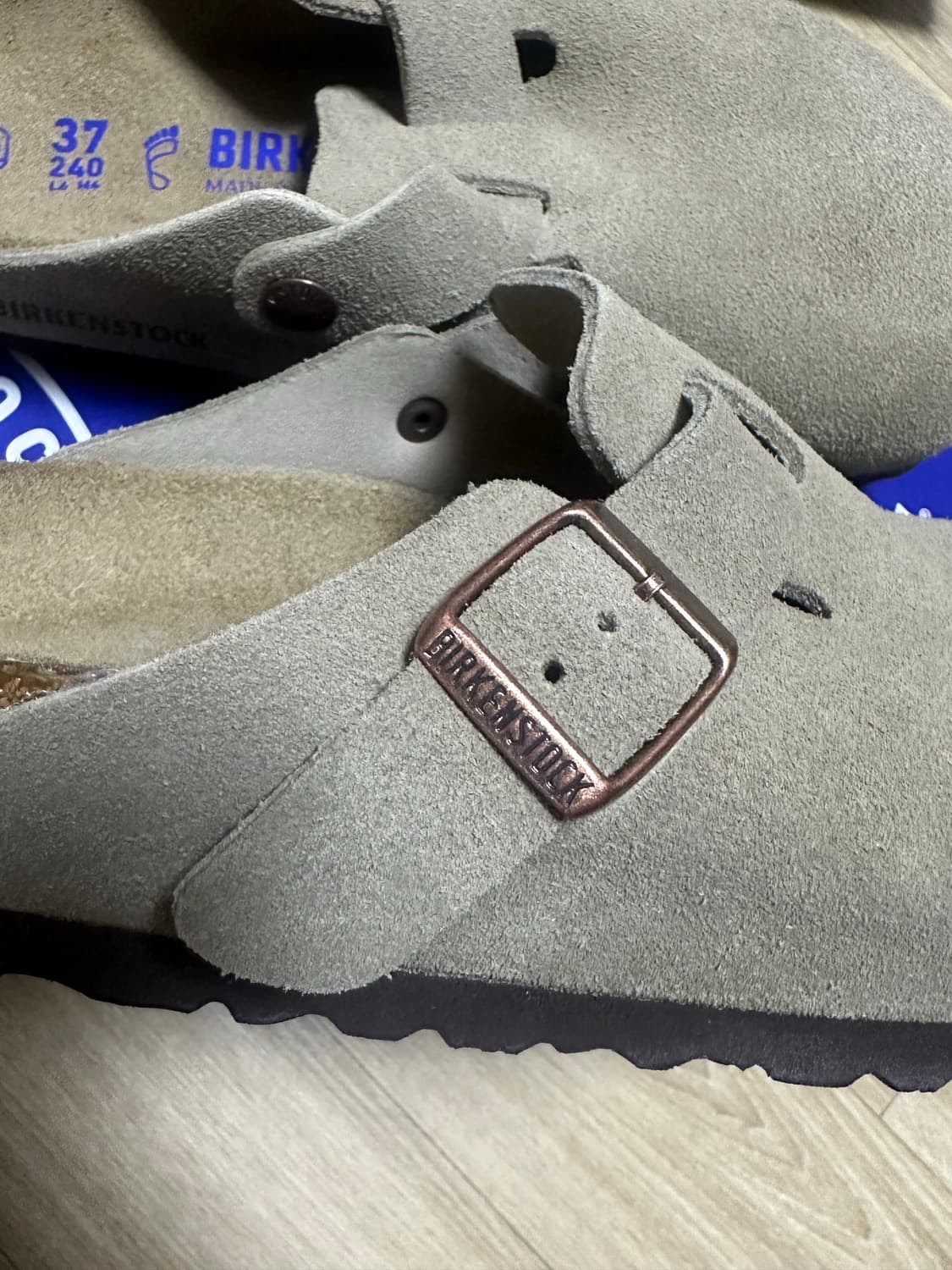 [새상품] 버켄스탁 보스턴 타우페 레귤러 37 (240) 상품이미지3