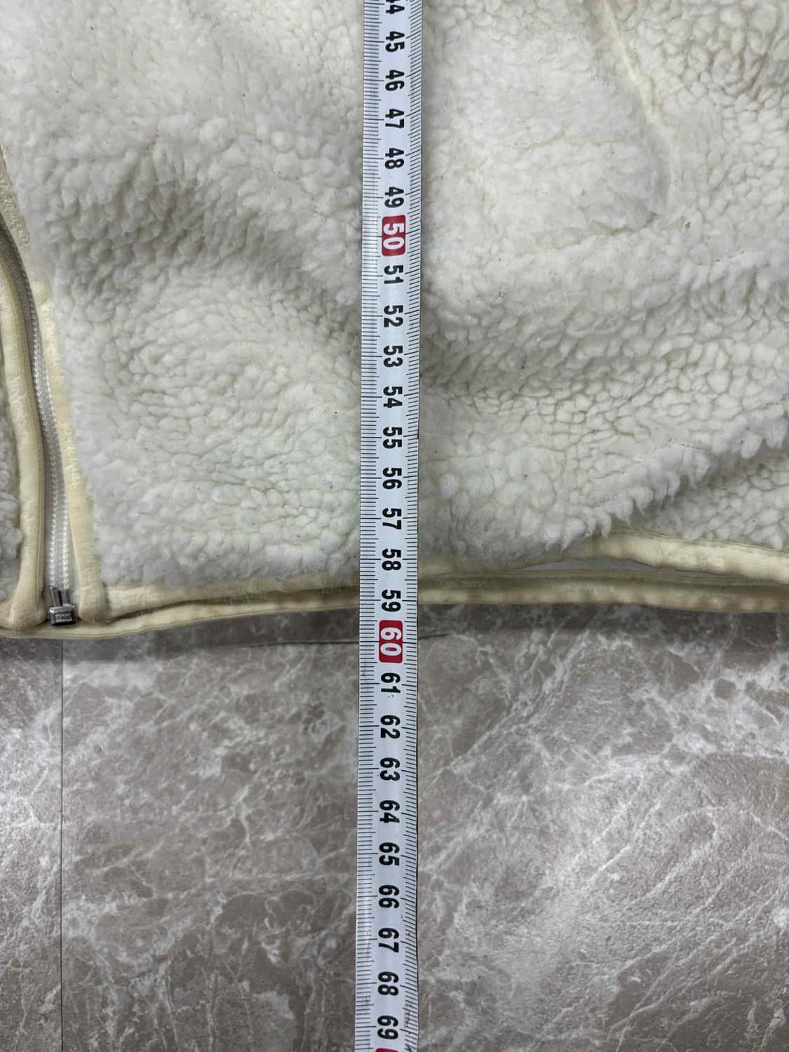 마크곤잘레스 화이트 플리스 자켓 후리스 집업(M) 상품이미지7