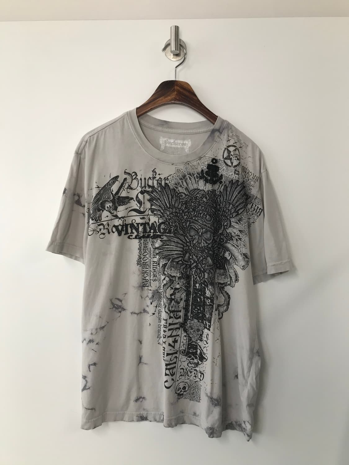 버커루 빈티지 y2k 와투케 반팔 티셔츠 상품이미지3
