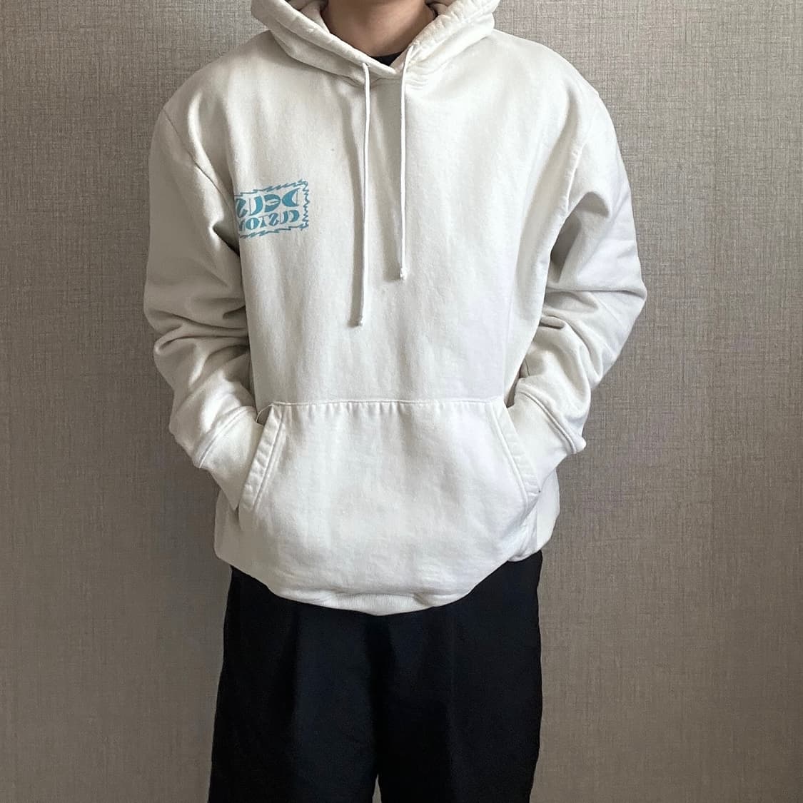 데우스 엑스 마키나 커스텀 보드 후드티 XXL 상품이미지2