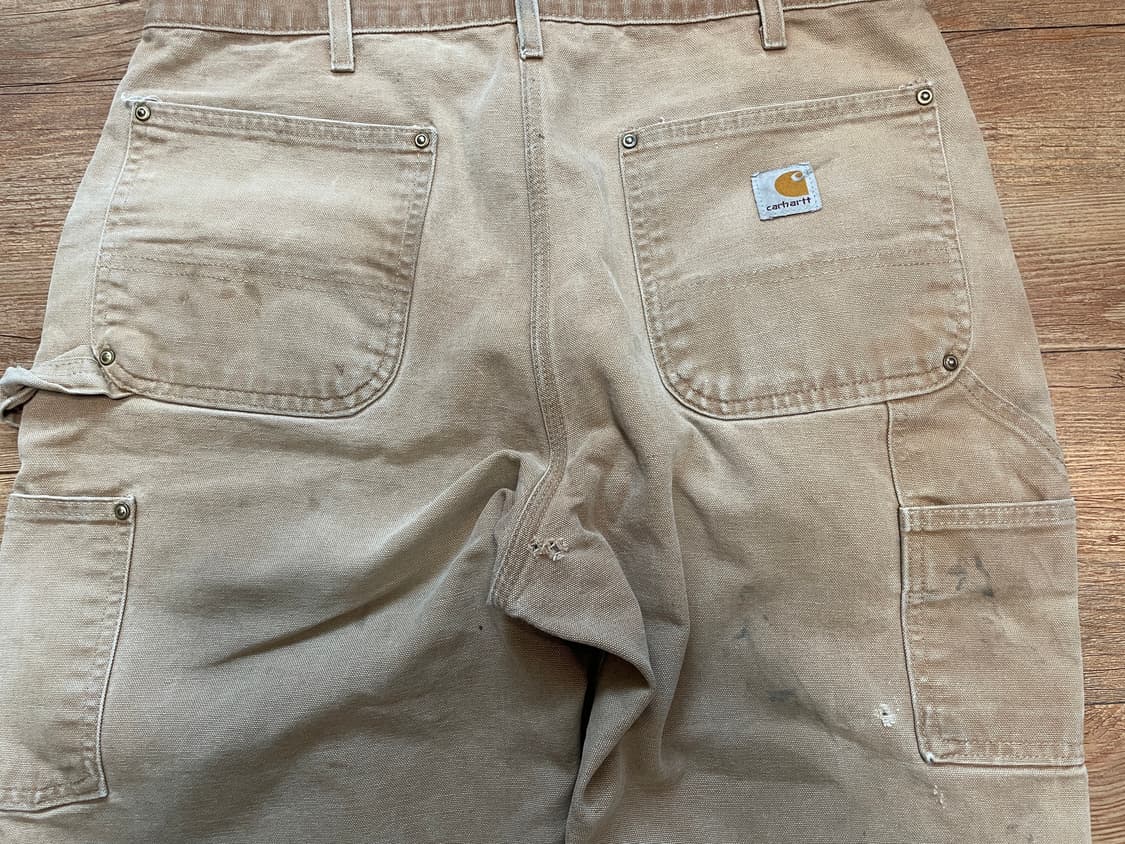 00s 칼하트 더블니 B01 브라운 상품이미지5