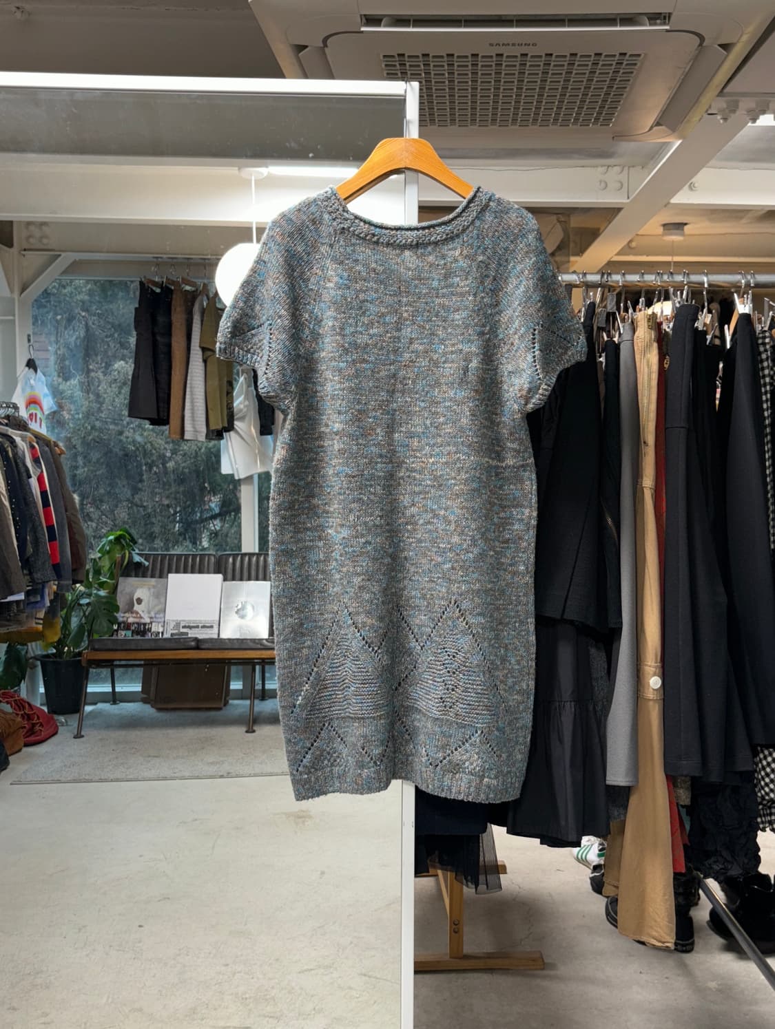 써스데이 아일랜드 린넨 니트 상품이미지2