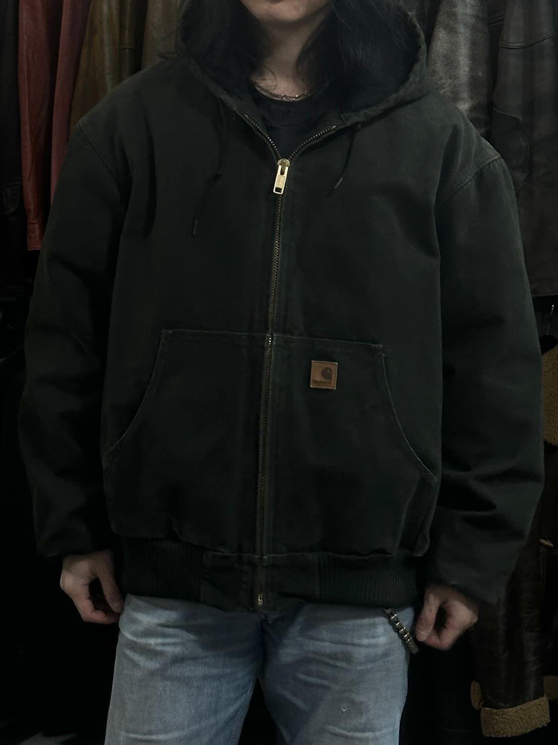 OG 칼하트 J130 액티브 자켓 칼하트 MOS 모스그린 상품이미지10