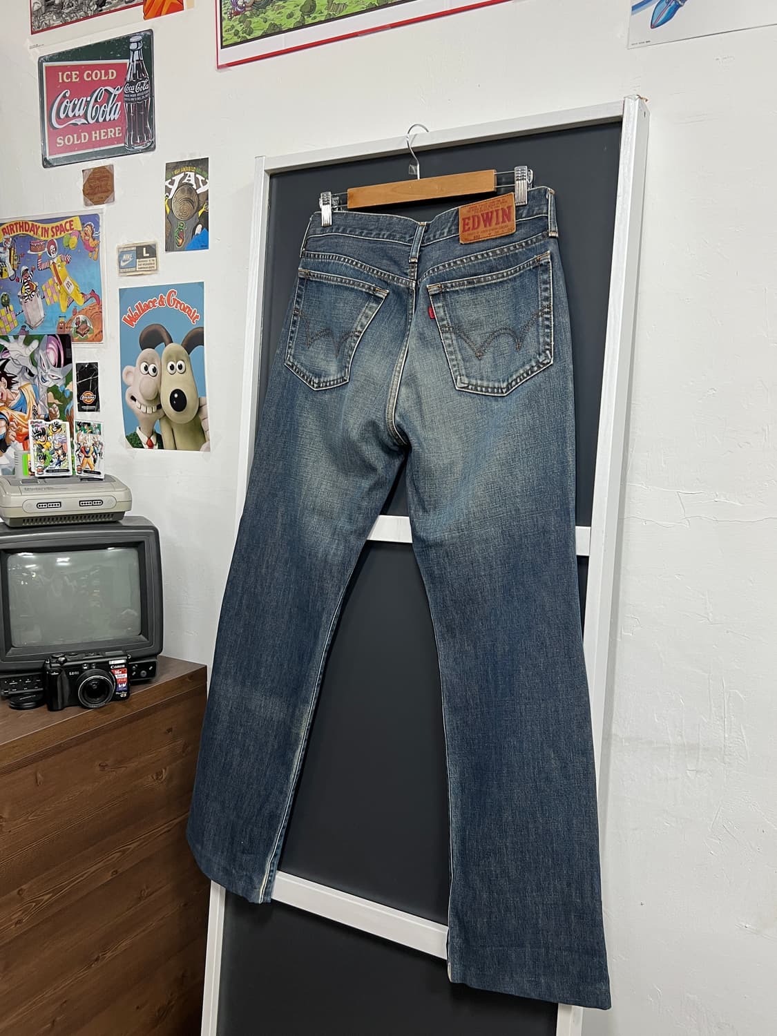 Japan Edwin 재팬 에드윈 진스 503 워싱 데님 팬츠 상품이미지1