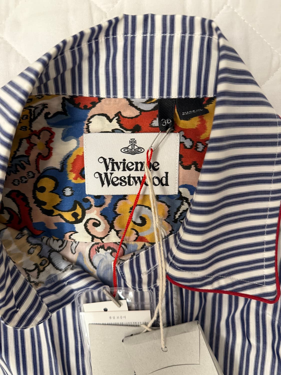 비비안웨스트우드 셔츠 38사이즈 상품이미지2