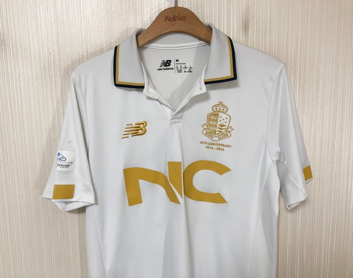 1)뉴발란스 서울이랜드FC 24시즌 10주년 어웨이유니폼 U-18 100 상품이미지2