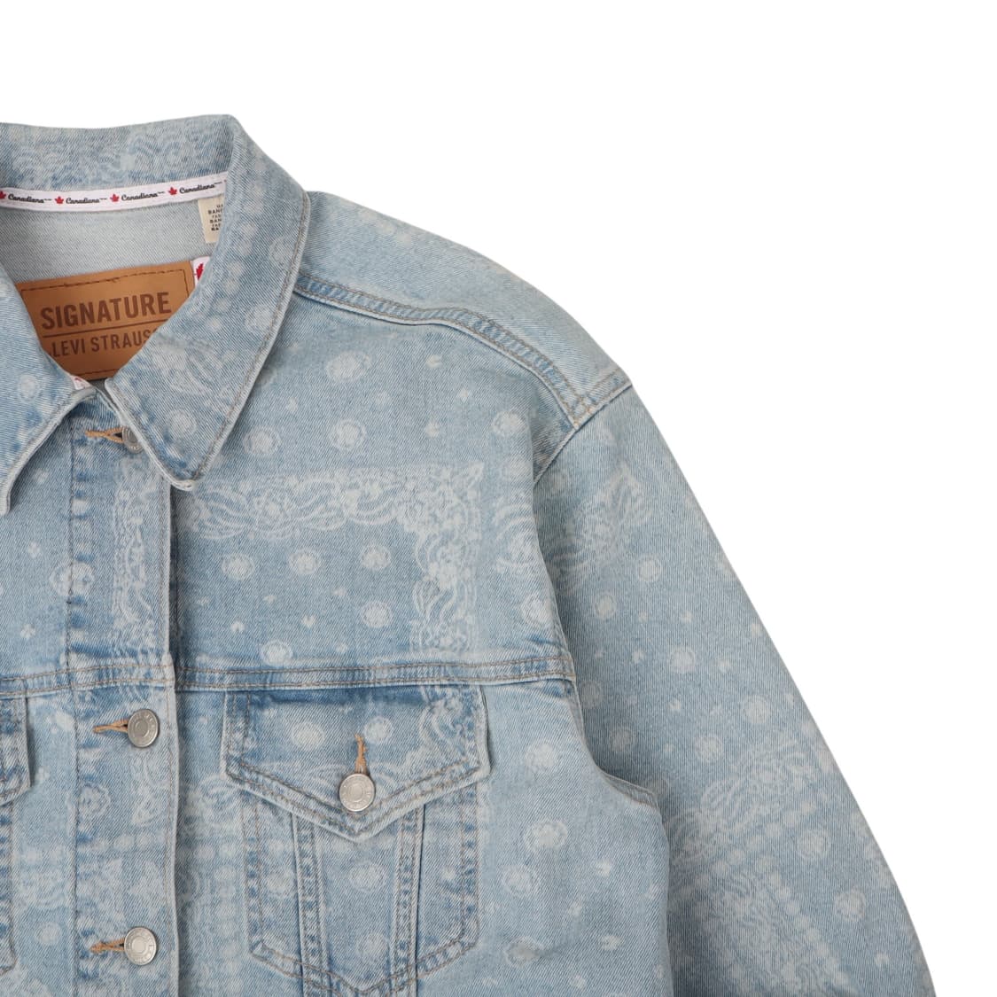 리바이스 페이즐리 캐나디아나 트러커 데님자켓 상품이미지3