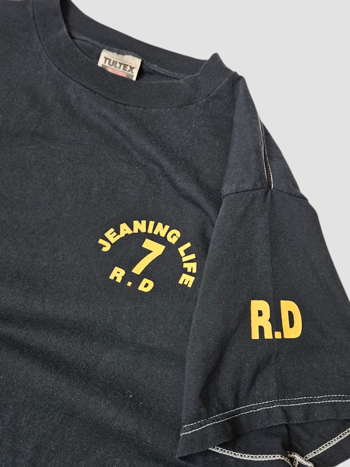 2000's 툴텍스 Tultex Jeaning Life 티셔츠 M 상품이미지2