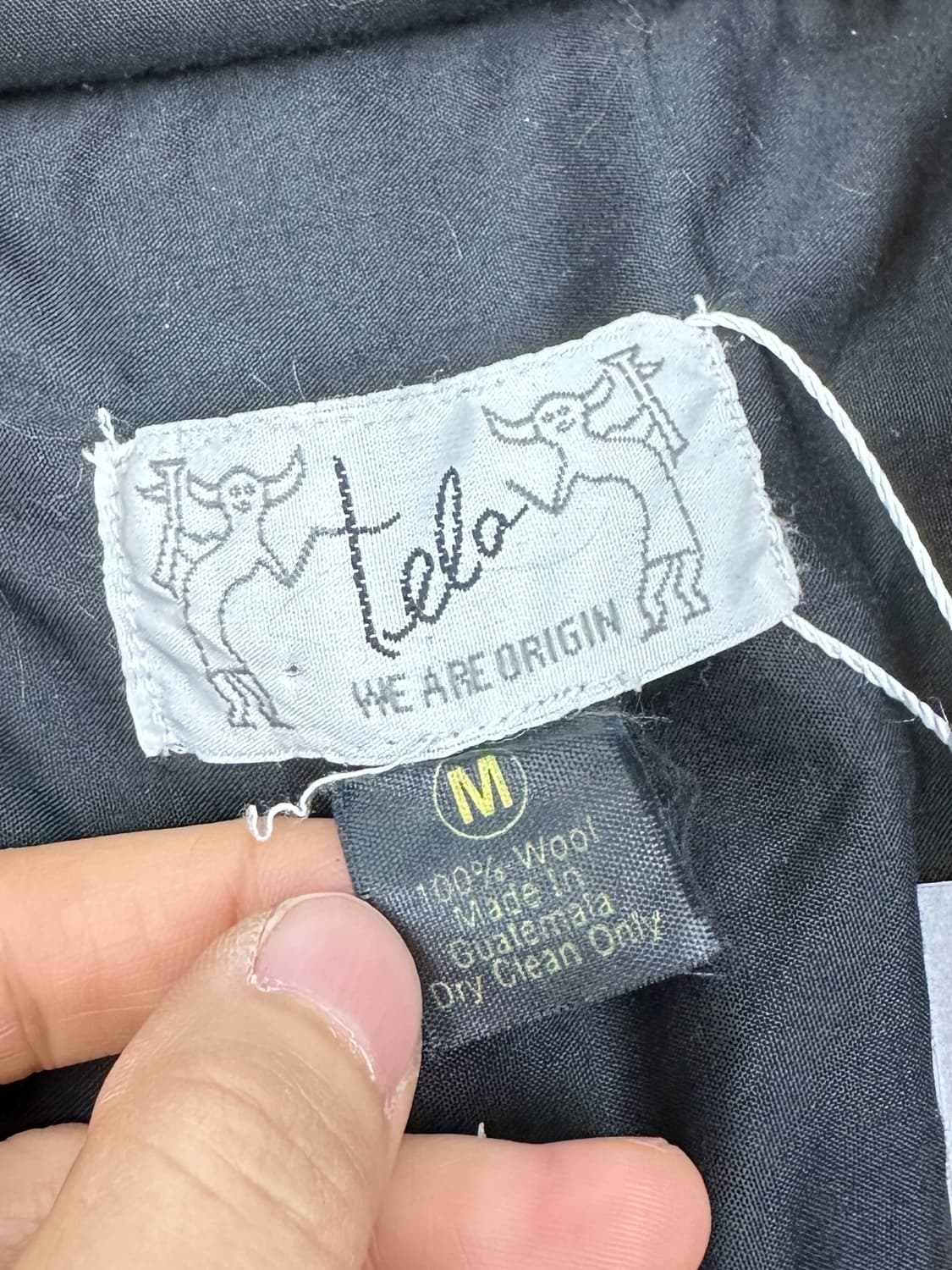 Tela 90’s 네이티브 아메리칸 나바호 울 후드 자켓 상품이미지5