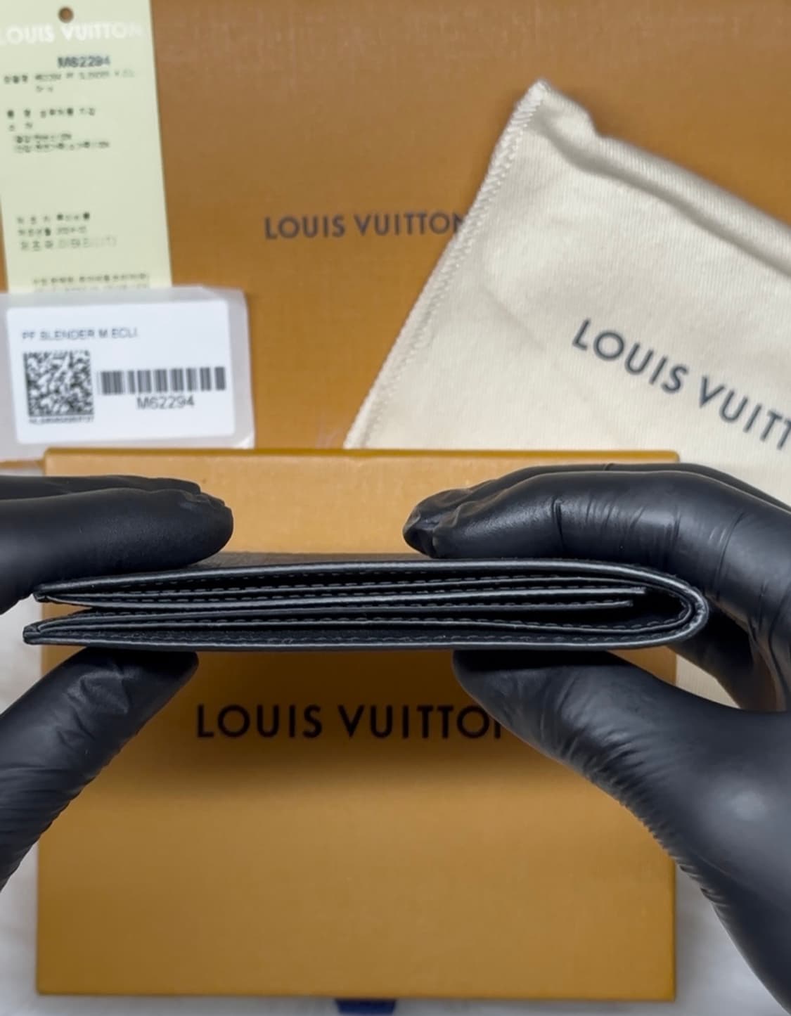 루이비통 슬렌더 월릿 모노그램 이클립스 상품이미지2