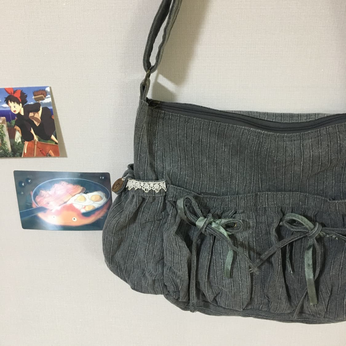 대대장 쿨톤 리본청그레이 모리크로스백 상품이미지3