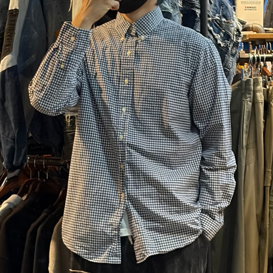 [No.9]Polo 폴로 체크 긴팔셔츠 상품이미지2