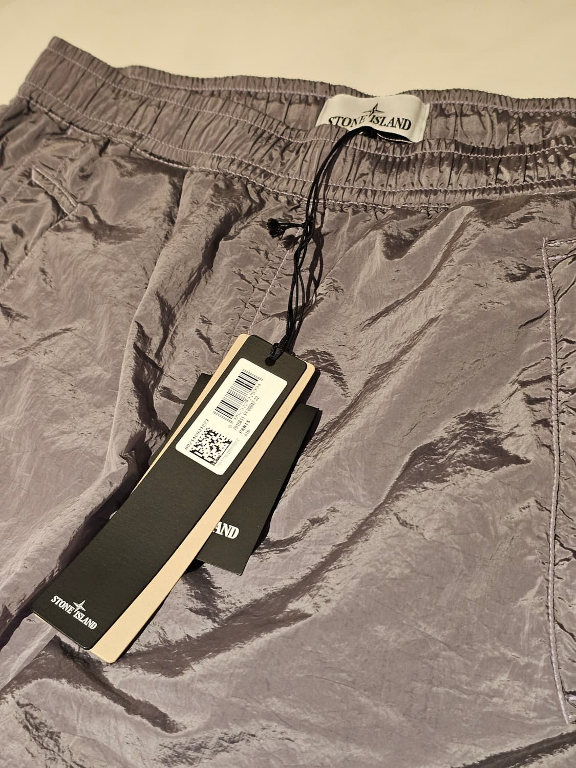 스톤아일랜드 나일론 메탈 지퍼 팬츠 (새 상품) 상품이미지3