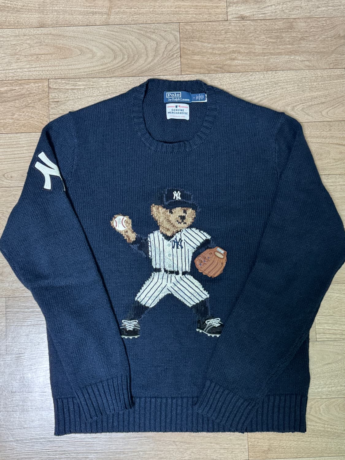 폴로 양키스 베어 니트 M 상품이미지1