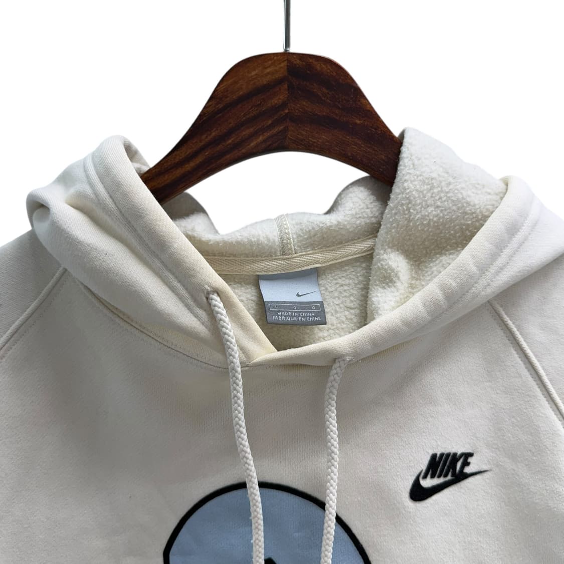 [L] 나이키 아이보리 후드티 상품이미지5