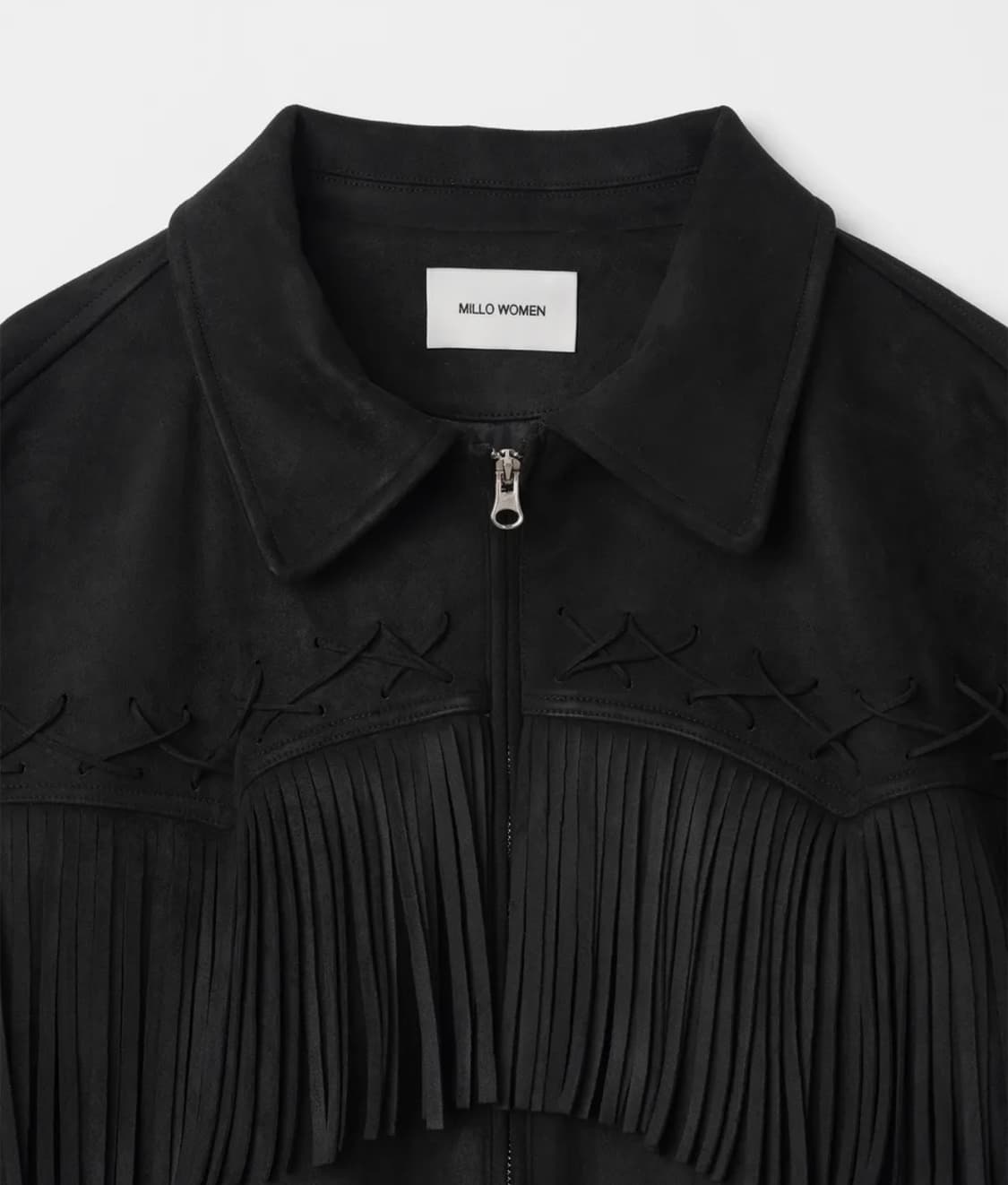 밀로우먼 프린지 웨스턴 자켓(블랙) 상품이미지4