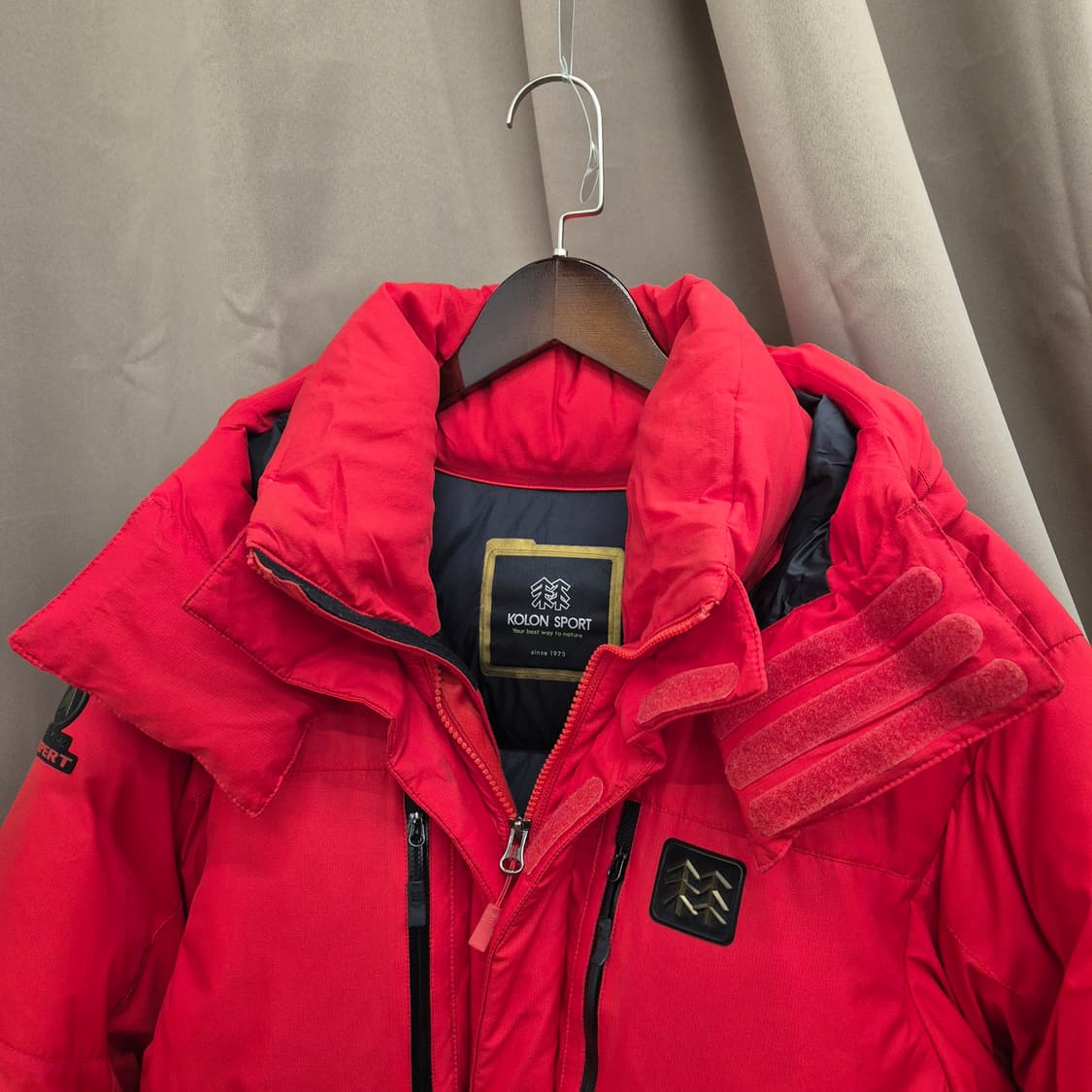 코오롱 스포츠 윈드스토퍼 800필 대장급 패딩 95 상품이미지2