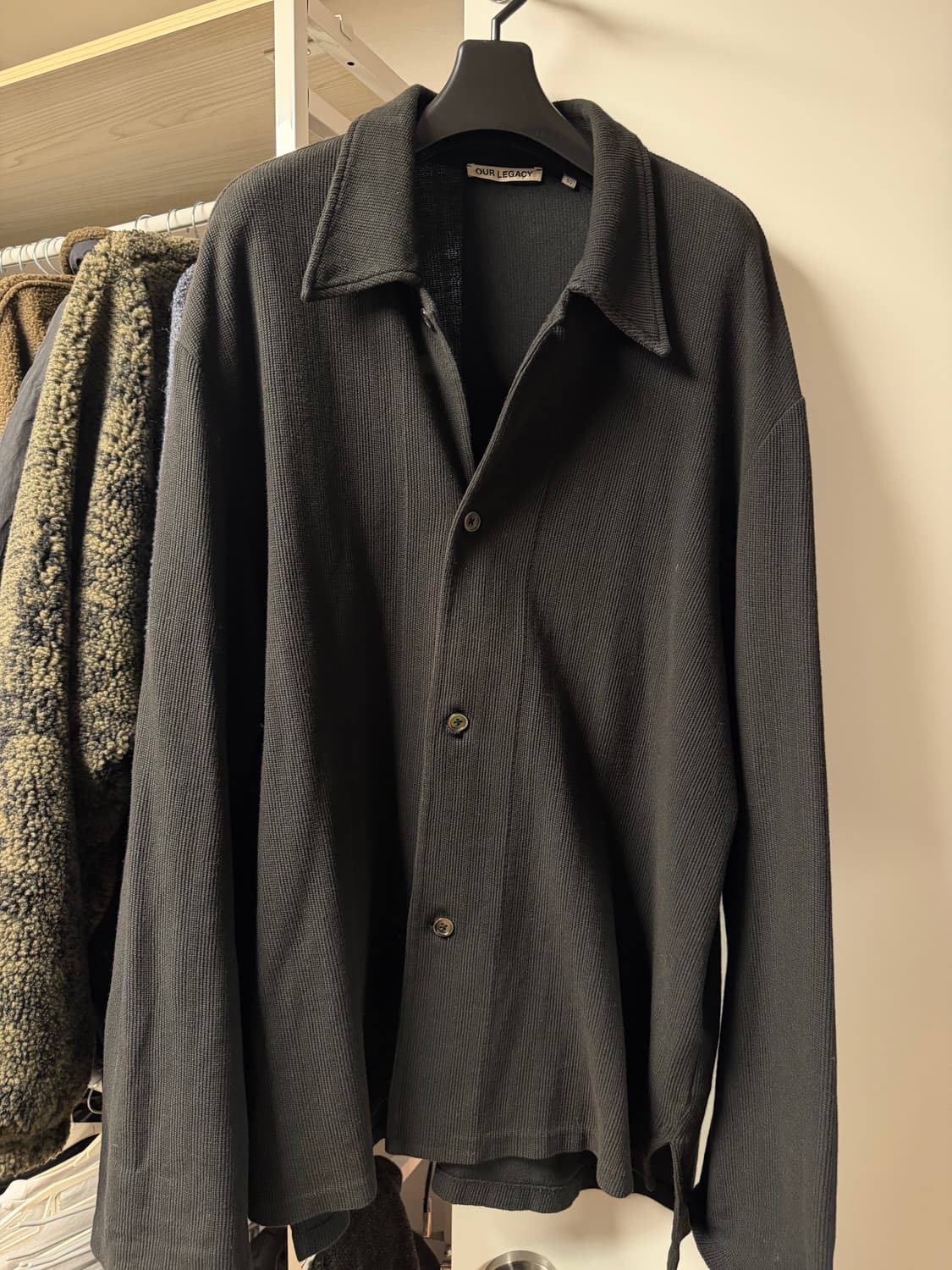 아워레가시 와플 립 리트리트 셔츠자켓 상품이미지2