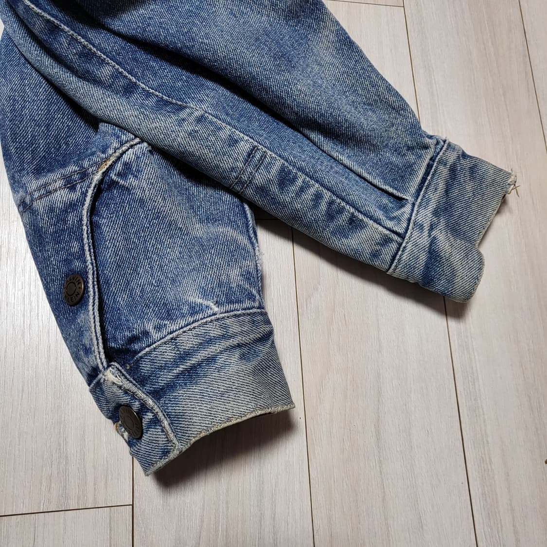 (M) Y2K CK 캘빈클라인 스터드 데님자켓 락시크 펑크자켓 상품이미지8