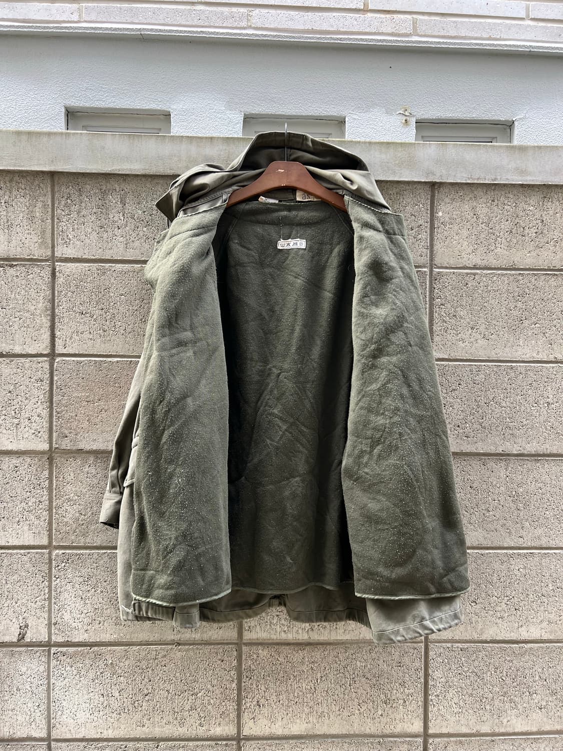 1980s FRENCH ARMY M-64 프랑스군 모즈파카 개파카 상품이미지6