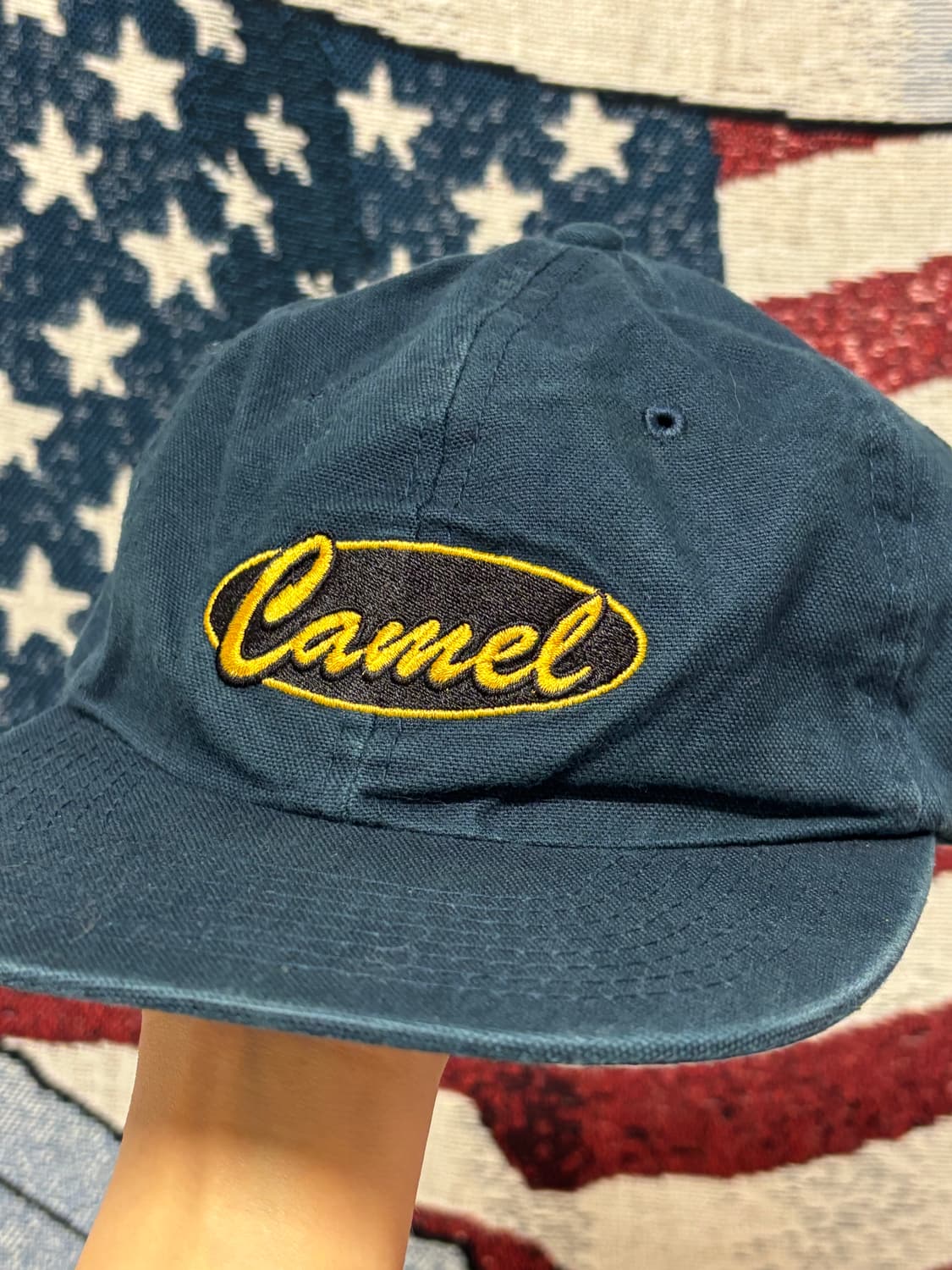 카멜 빈티지캡 상품이미지4