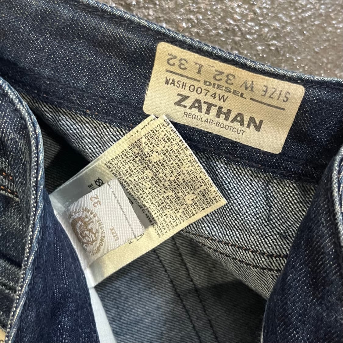 00s 디젤 자탄 데님 부츠컷 (32“) 상품이미지6