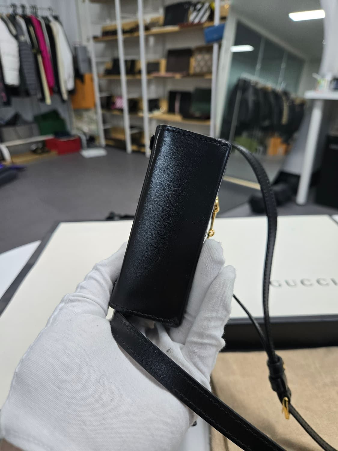 [A급컨디션]구찌 홀스빗 폰 홀더백 상품이미지5