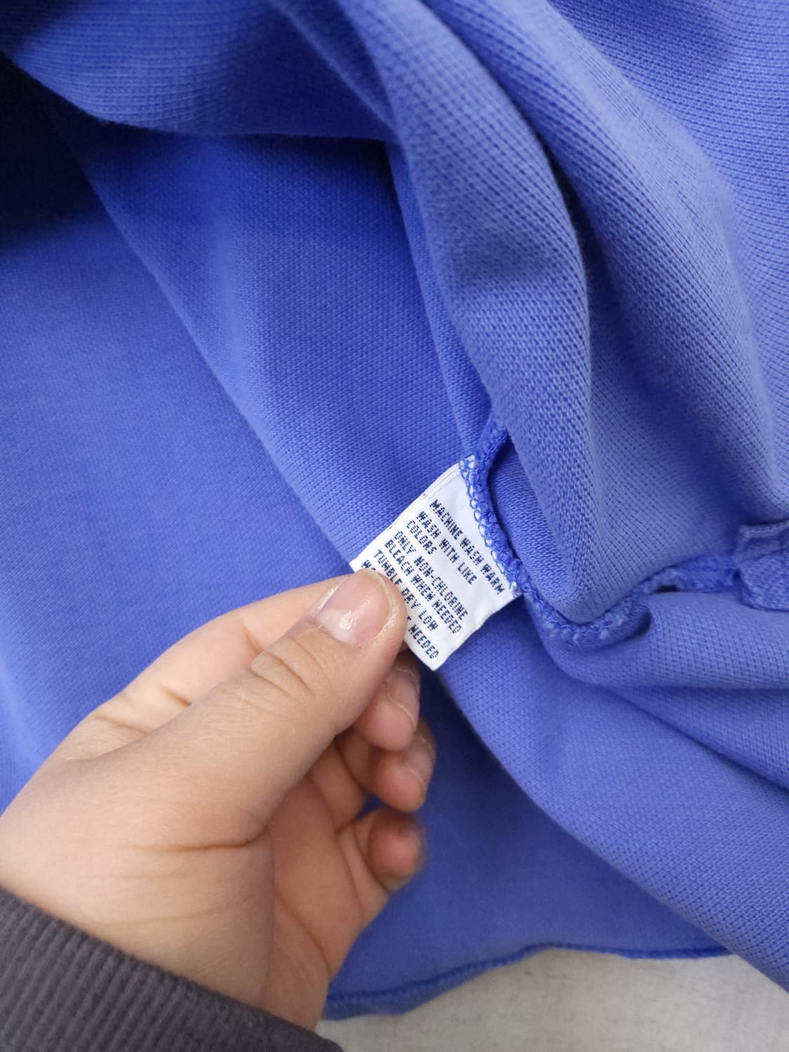 폴로 랄프로렌 블루 반팔 폴로셔츠 L 상품이미지5